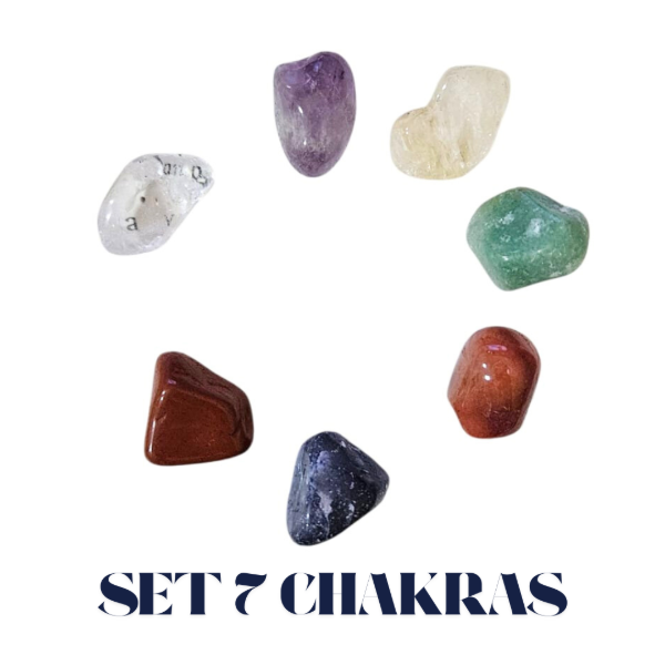 Producto - LOS 7 CHAKRAS PIEDRAS (VERDE)