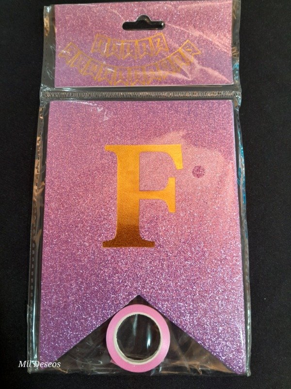 Producto - Banderín Fc gibré rosa