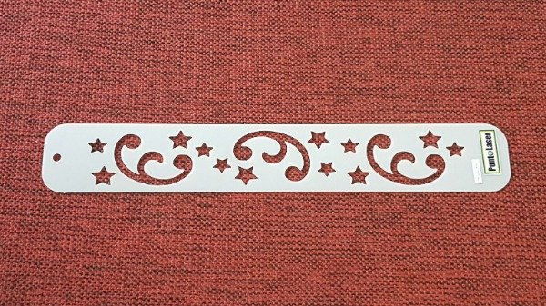 Producto - Stencil - 30 x 4,5 cm - Cod. guarda esrellas