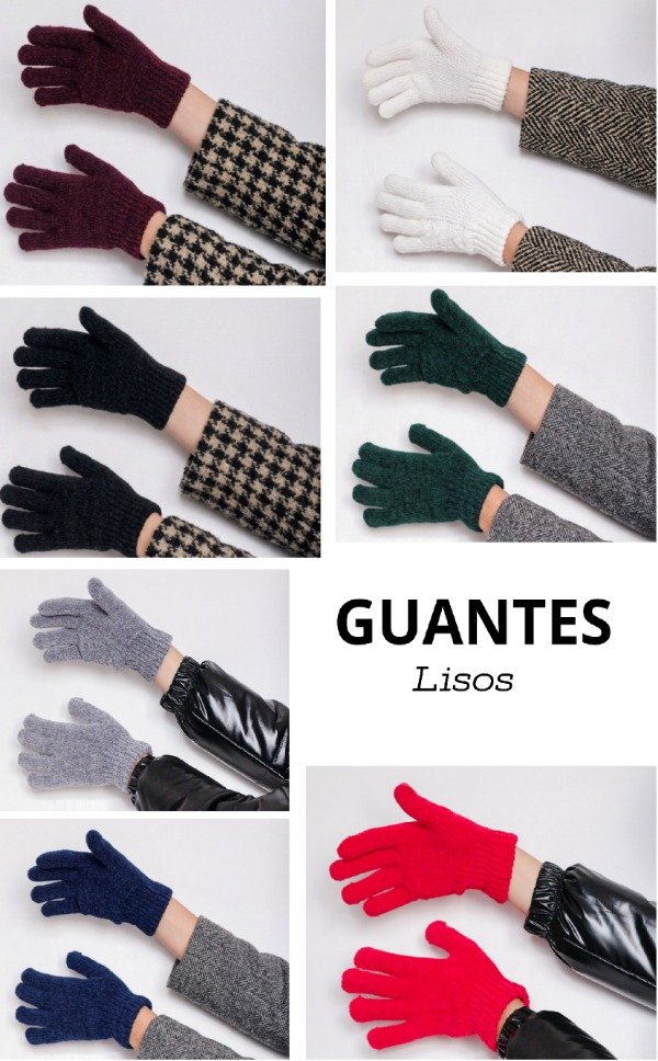 Producto - DOCENA Guantes chenille