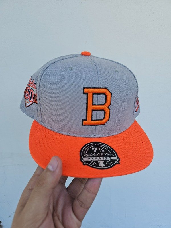 Producto - Baltimore Oriols 60th Anniversary MBL Mitchell And Ness Talle 7 1/2