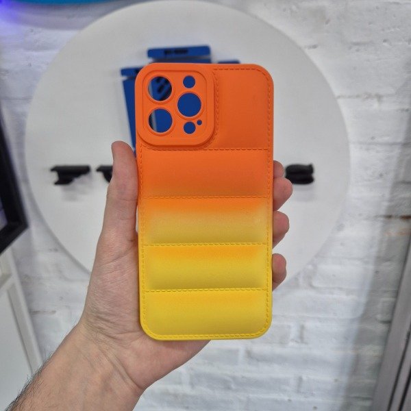 Producto - Bumper Naranja a Amarillo- Iphone 13 Pro Max