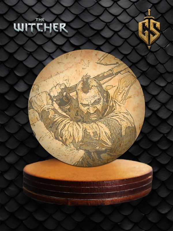 Producto - Posavasos Zoltan - The Witcher