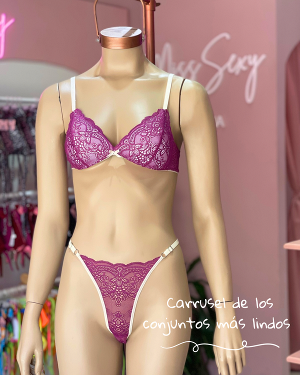 Producto - Conjunto de encaje Fany