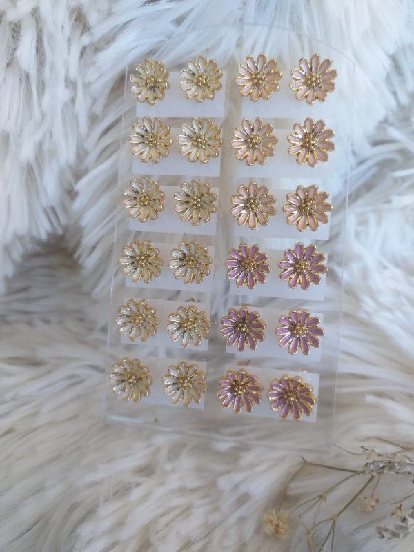 Producto - ADA0151 Aro Florcita esmaltada