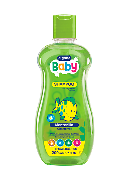 Producto - SHAMPOO BABY MANZANILLA - ALGABO - x200ml.