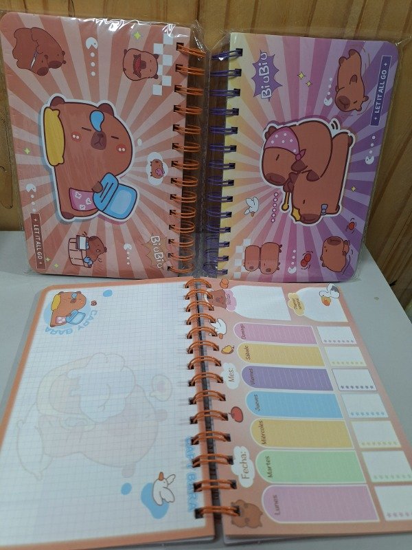 Producto - Agenda semanal capibara
