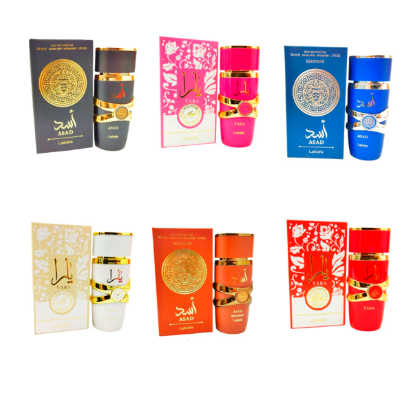 Producto - SUPER COMBO PERFUMES ARABES 50ML X6 UNIDADES