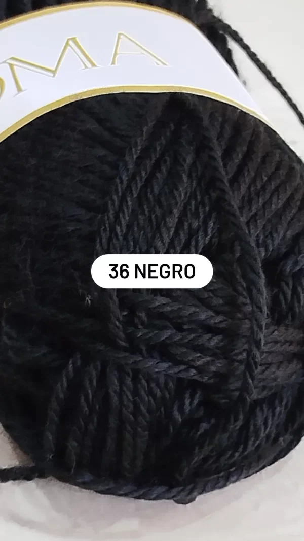 Producto - 0036 NEGRO (ROMA)
