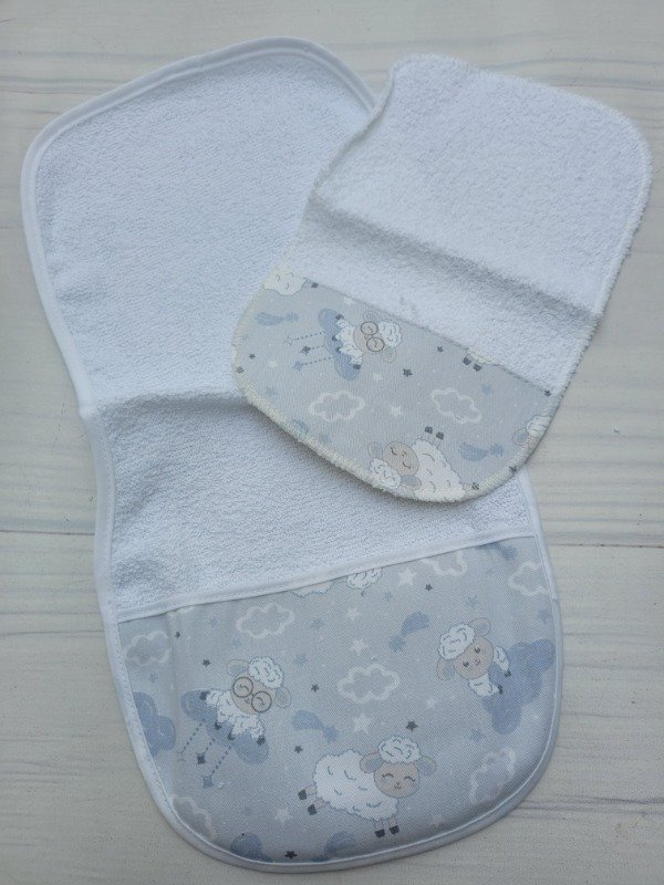 Producto - SET PROVECHITO BEIGE/GRIS - transferencia 3.995 - 4