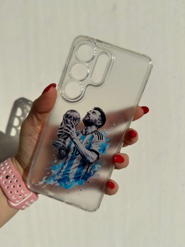Producto - Case tpu diseño Messi copa