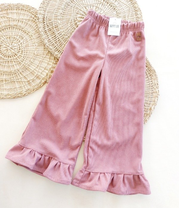 Producto - Pantalón Tini Corderoy  Soft - Choco, Celeste, Rosa - 2