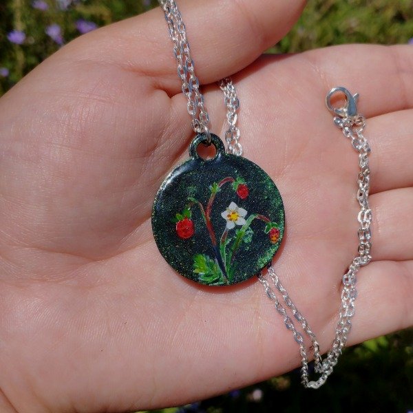 Producto - Dije frutillas