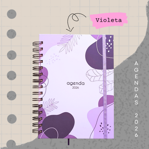 Producto - Agenda 2026 - Violeta