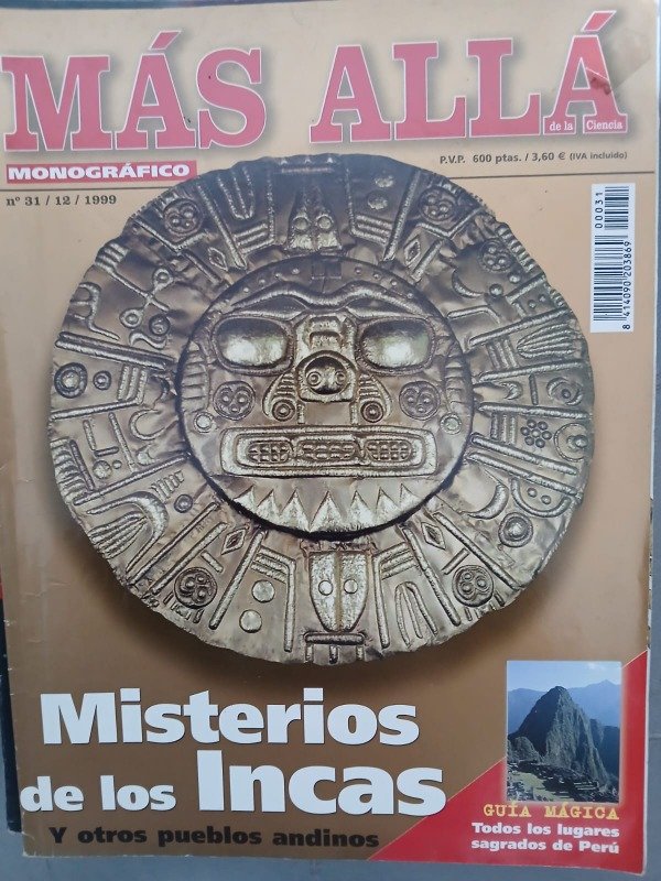 Producto - REVISTA MAS ALLA MONOGRAFICO N 31