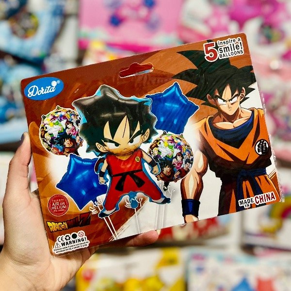 Producto - Set de globos GOKU 2 5 pcs