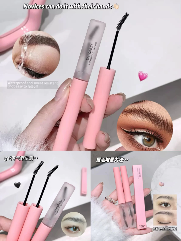 Producto - Gel fijador de cejas micro cepillo Shaqinuo