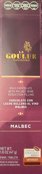 Producto - Chocolate Goulue Malbec