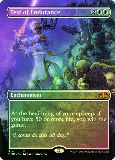 Producto - Test of Endurance (Borderless Foil)