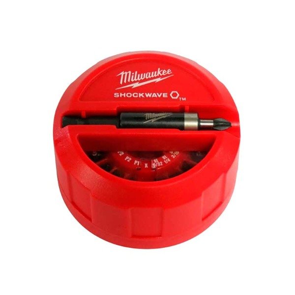 Producto - Kit de Puntas Milwaukee 4832-4011 SHOCKWAVE en Tubo de 22 piezas