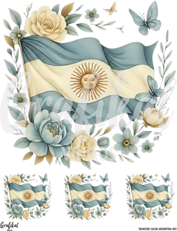 Producto - Transfer Color Argentina 002