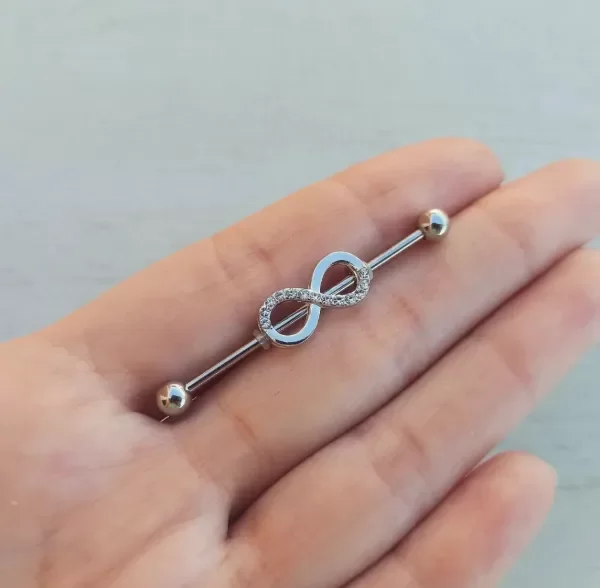 Producto - BARRA ACERO INFINITO C/STRASS