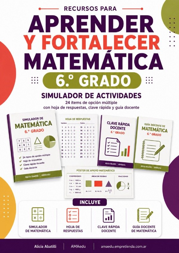 Producto - APRENDER en Sexto Grado - LENGUA Y MATEMÁTICA - 2