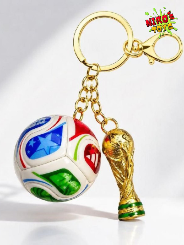 Producto - Pelota y copa - Llavero futbol - Nirostoys