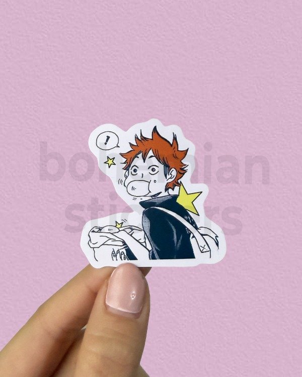 Producto - HINATA - Sticker Individual de Haikyu
