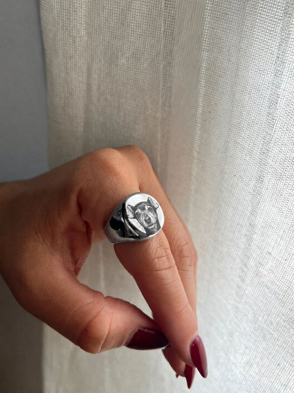 Producto - Anillo retrato personalizado AQ