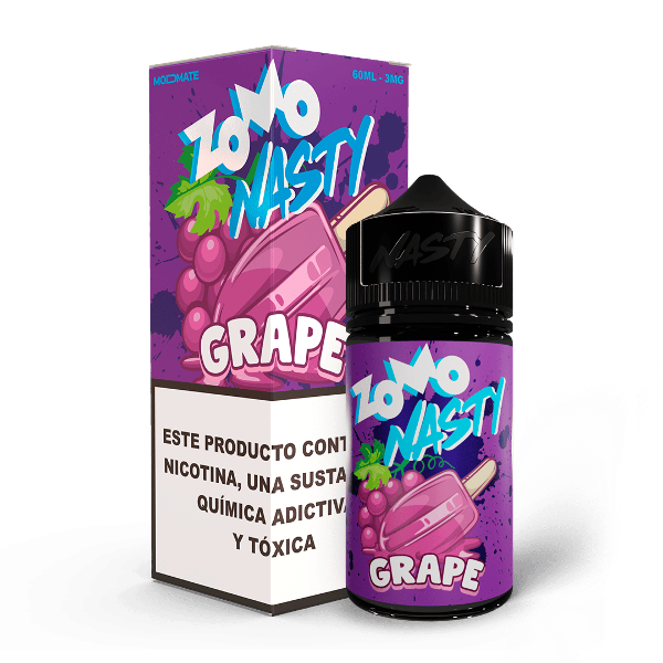 Producto - ZOMO NASTY UVA (PALETA DE UVA) 60ML 3MG
