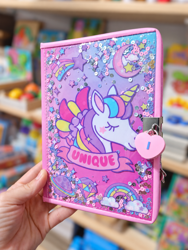 Producto - Diario intimo con candado UNIQUE - 0