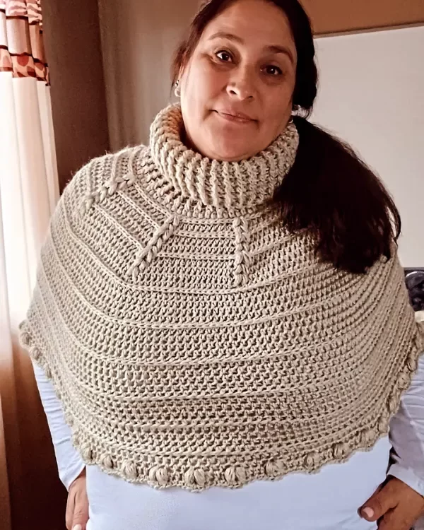 Producto - Guía de tejido PONCHO ABRAZO