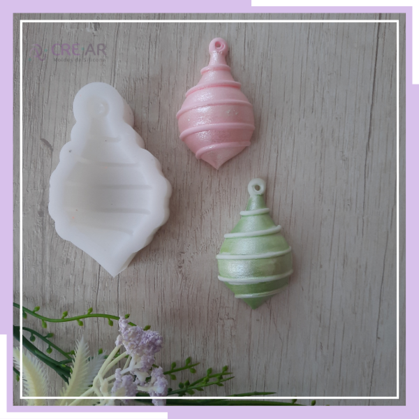 Producto - ADORNO LAGRIMA ESPIRAL