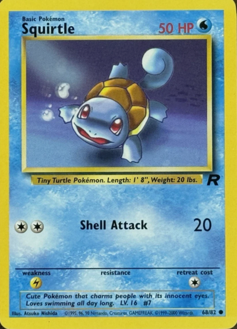 Producto - Squirtle 68/82 Team Rocket Unlimited