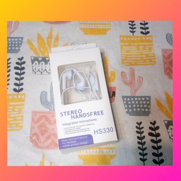 Producto - Auriculares con cable blanco