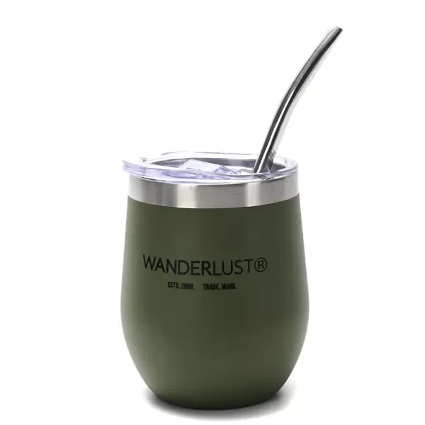 Producto - Vaso Térmico Matero con Tapa Hermética - VERDE - 3