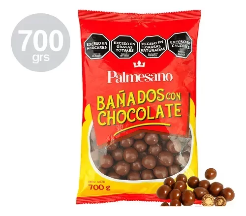 Producto - ALMENDRAS CON CHOCOLATE 700GRS PALMESANO X1