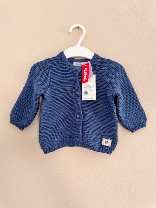 Producto - Cardigan CHEEKY 3 meses NUEVO C/etiqueta cj20