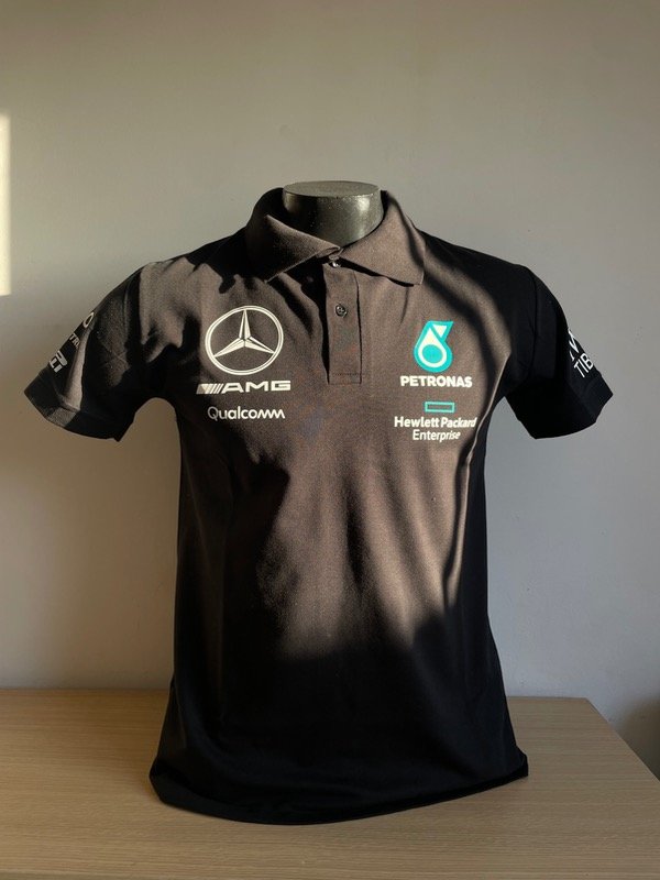 Producto - Chomba piqué Mercedes F1