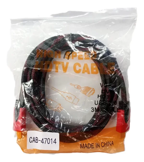 Producto - CABLE HDMI MALLADO REFORZADO CON FILTRO DE 3 METROS