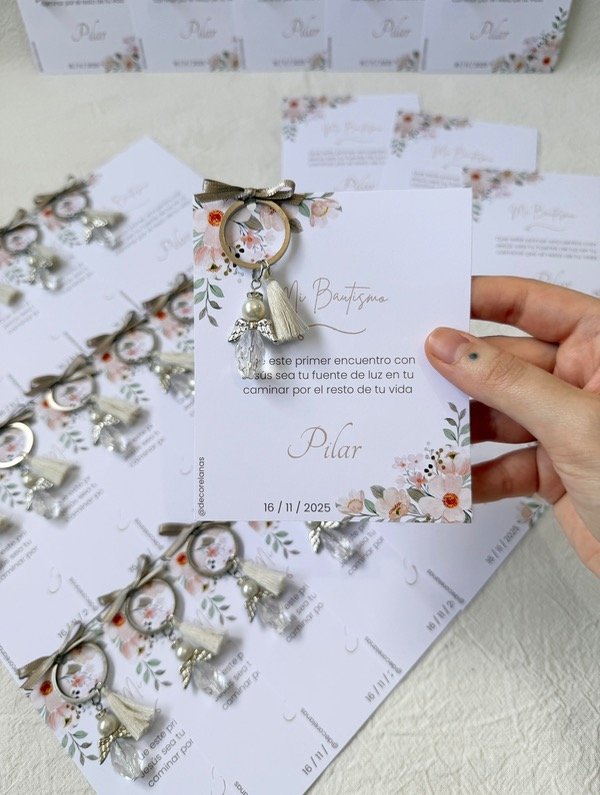 Producto - Souvenir llavero #15 + tarjeta