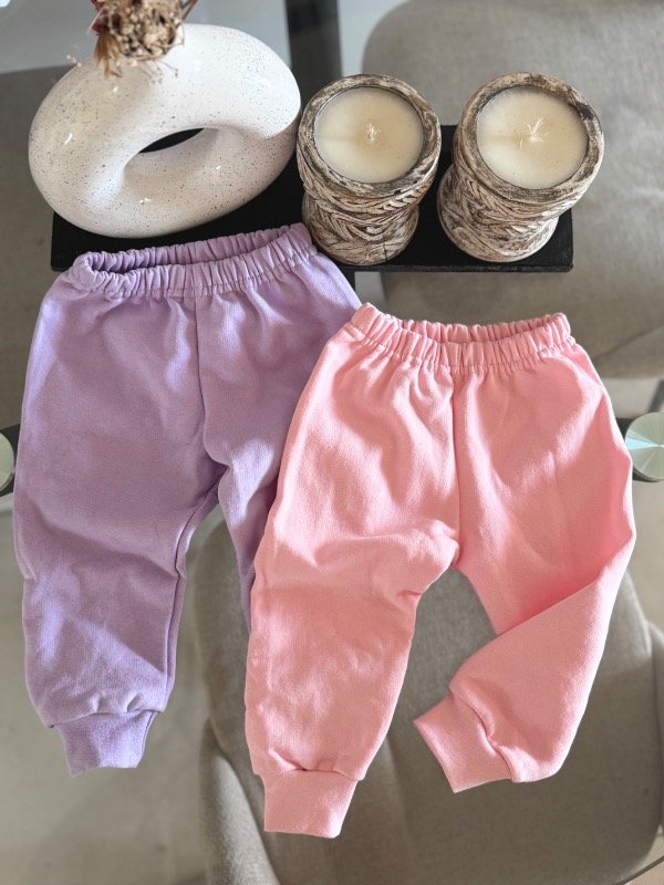 Joggers algodón frizado (bb)