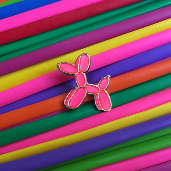 Producto - Pin Perro Jeff Koons