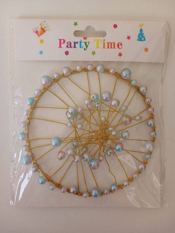 Producto - Cake Topper Corona c/Perlas Degrade