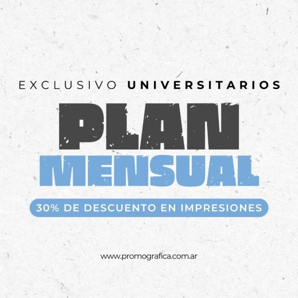 Producto - Plan Mensual