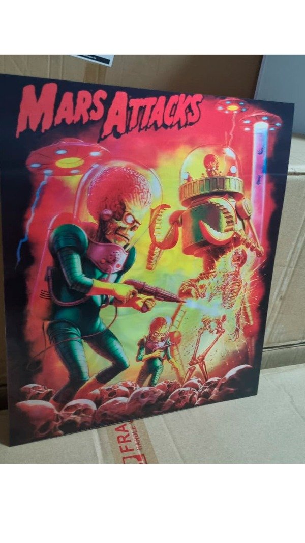 Producto - Poster Lenticular A3 Mars Attacks!