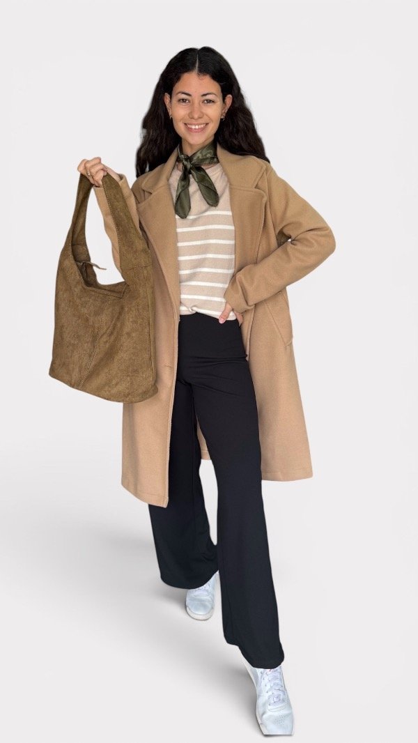 Producto - Tapado de paño beige