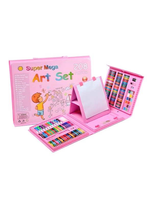 Producto - SET DE ARTE INFANTIL EN VALIJA 208 PIEZAS