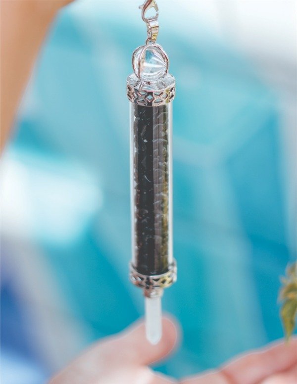 Producto - Péndulo Vara Larga OBSIDIANA